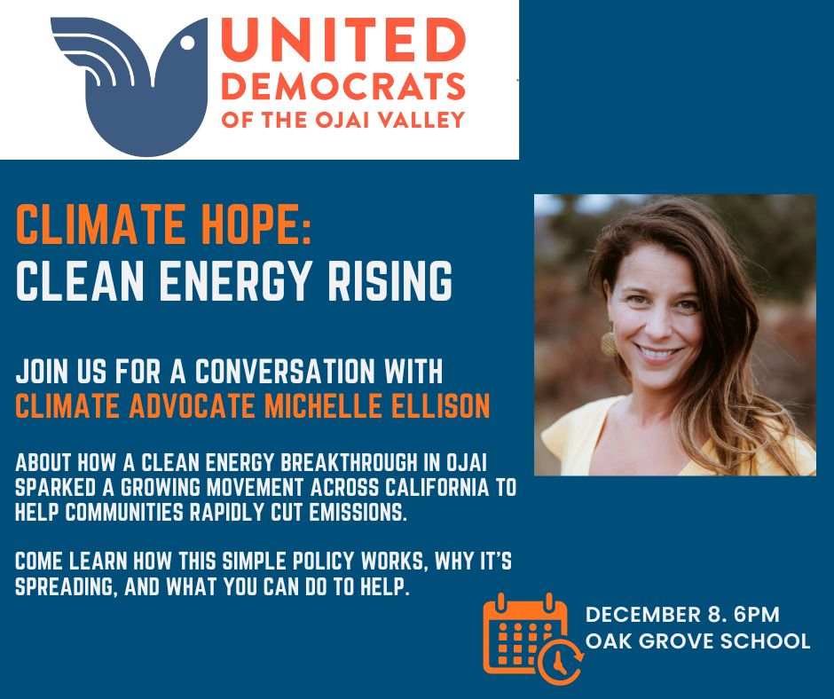 Climate Hope: Clean Energy Rising with Michelle Ellison - December 8